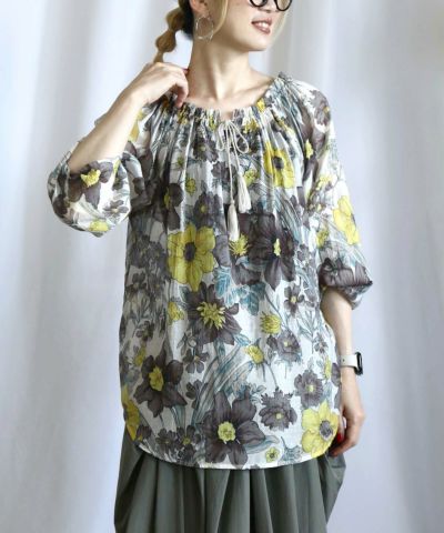 JH +】JH+SHORT DOWN BLOUSO – junhashimoto-osaka